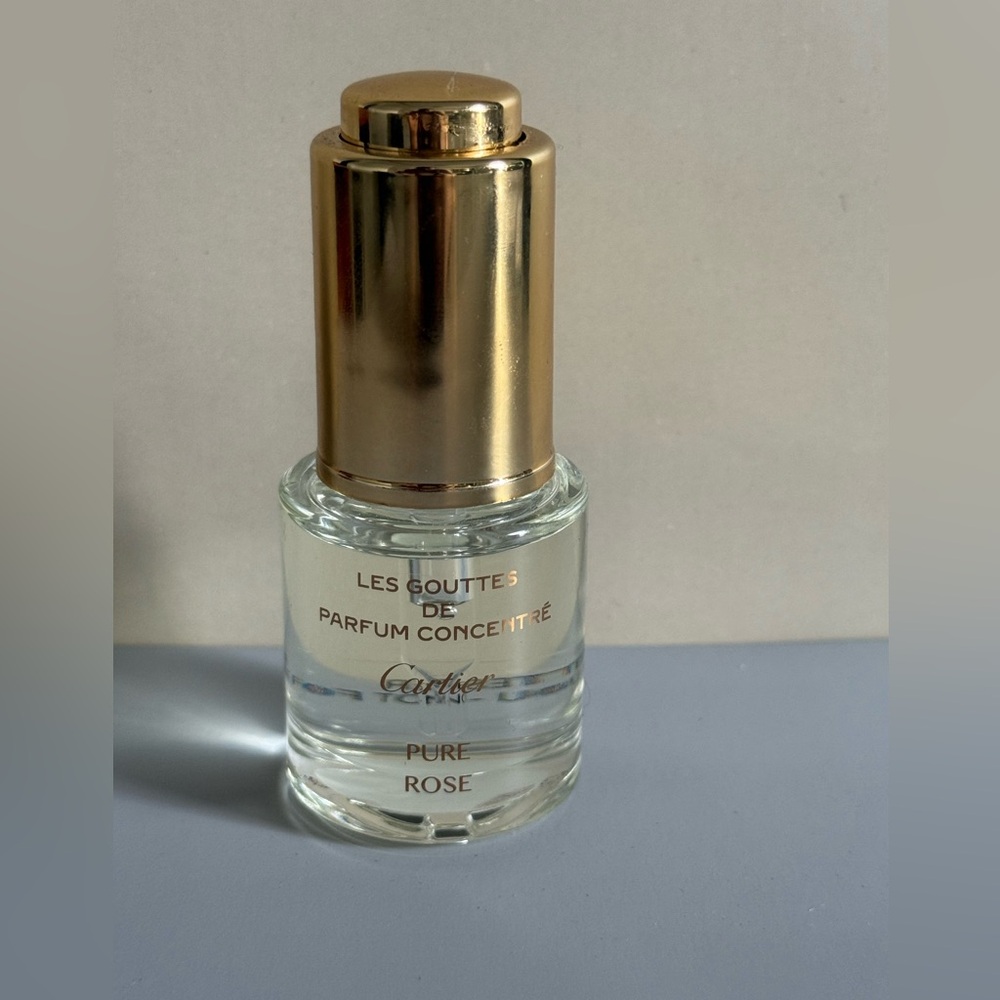 Cartier Pure Rose Oil Cartier Les Gouttes Pure Rose Parfum Concentré 15ml